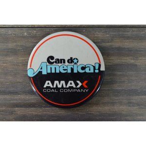 AMAX Coal Company Pin Can Do American Promo Vintage